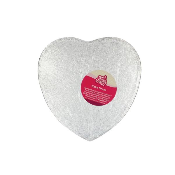 Podložka EXTRA strieborná srdce 27,5 cm Podložka EXTRA strieborná srdce 27,5 cm