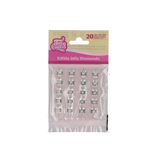 Diamonds transparent 20 pcs Diamonds transparent 20 pcs