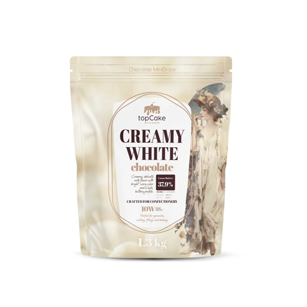 TopCake Creamy Bílá Čokoláda 1,3 kg TopCake Creamy Bílá Čokoláda 1,3 kg