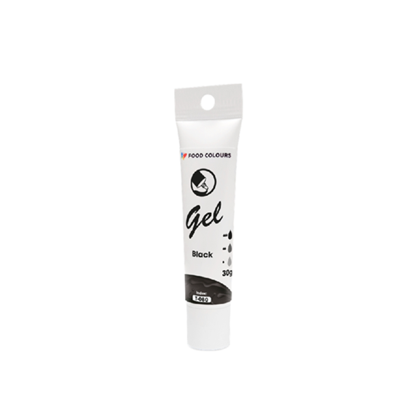 Barva gelová - Black 30g