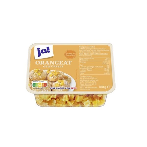 Skórka pomarańczowa kandyzowana 100g