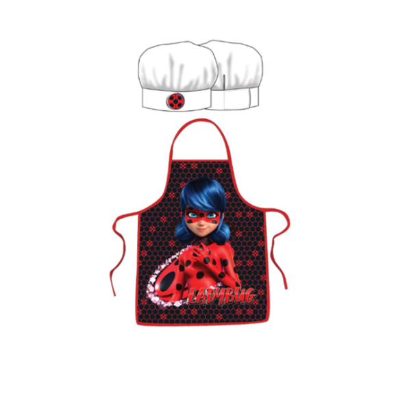 Children's apron Ladybug + hat Children's apron Ladybug + hat