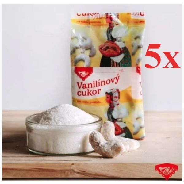 XXL csomag - Vaníliás cukor Liana 250g 5 db