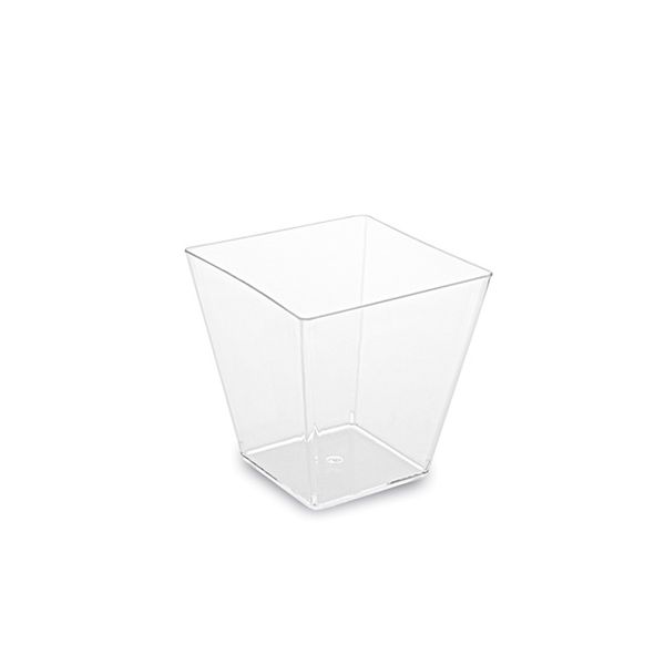Pohár na dezerty hranatý 100 ml 50 ks