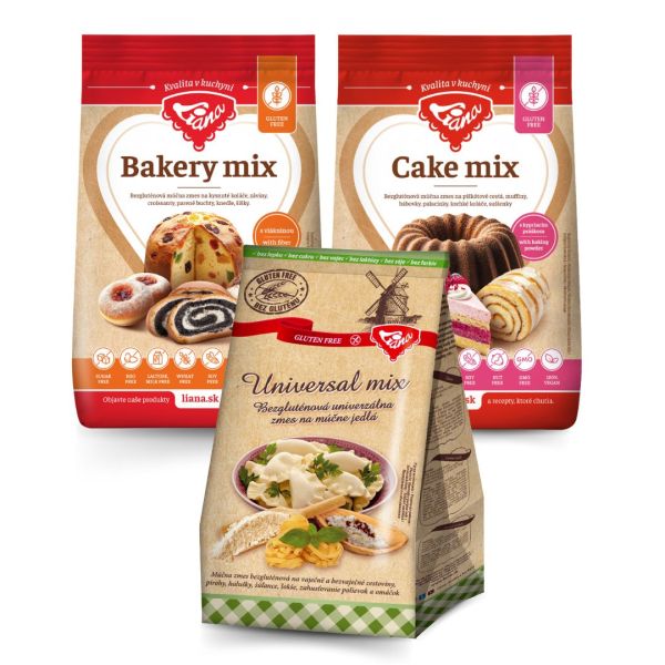Akce Cake, Bakery a Universal mix