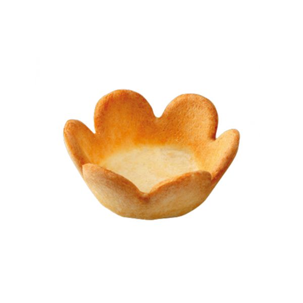 Virágos tartlet test 24 db