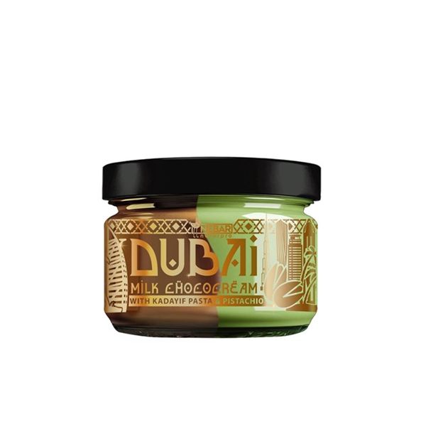 Nébar Dubai Milchschokoladencreme mit Pistazien und Kadayif 180g