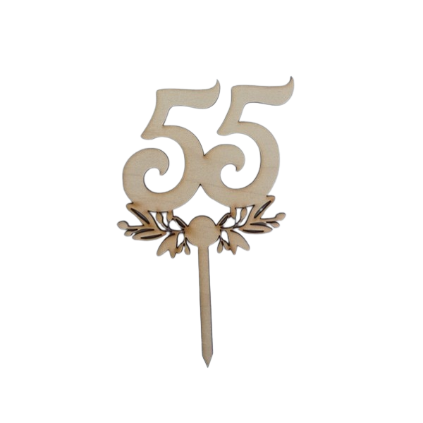 Groove number 55 with wood decoration