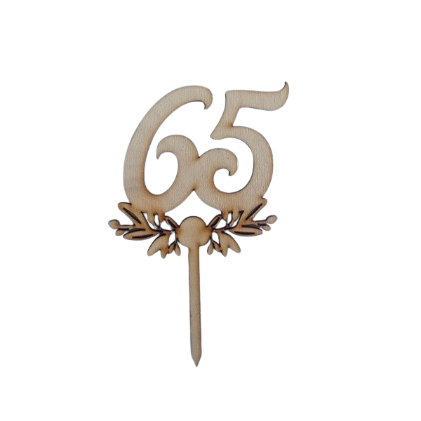 Groove number 65 with wood decoration