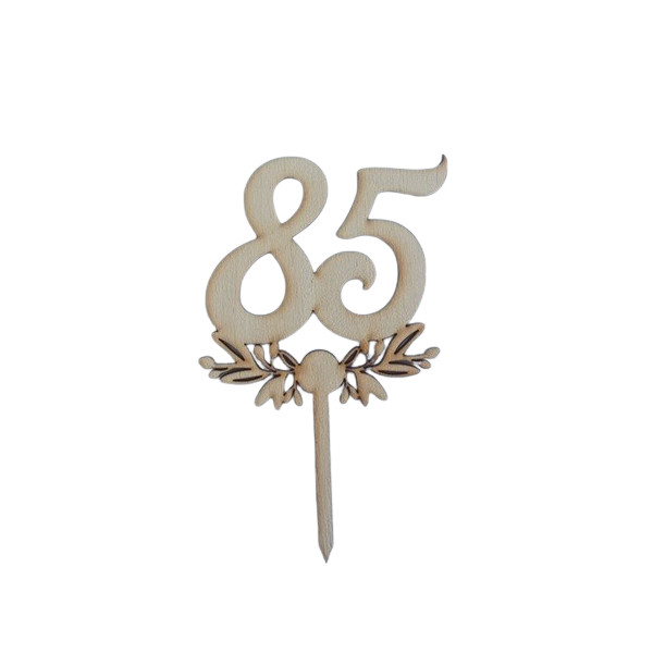 Groove number 85 with wood decoration