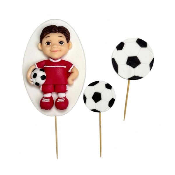 Zápich - football player and sugar balls