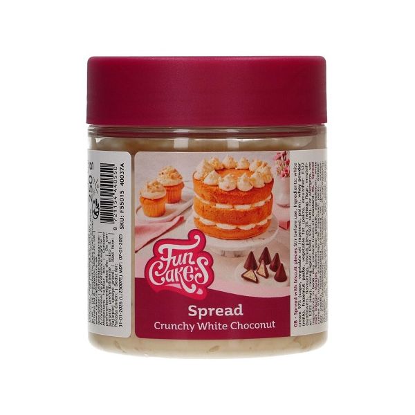 Crunchy white choconut - krém chrumkavá biela čokoláda 250g