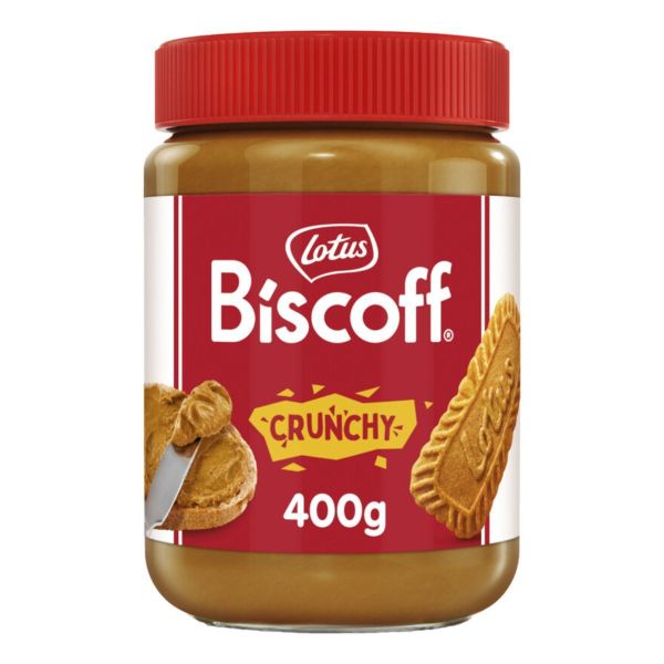 LOTUS nátierka z karamelizovaných sušienok Crunchy 400g