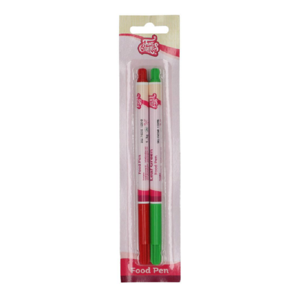Edible marker red and green FC