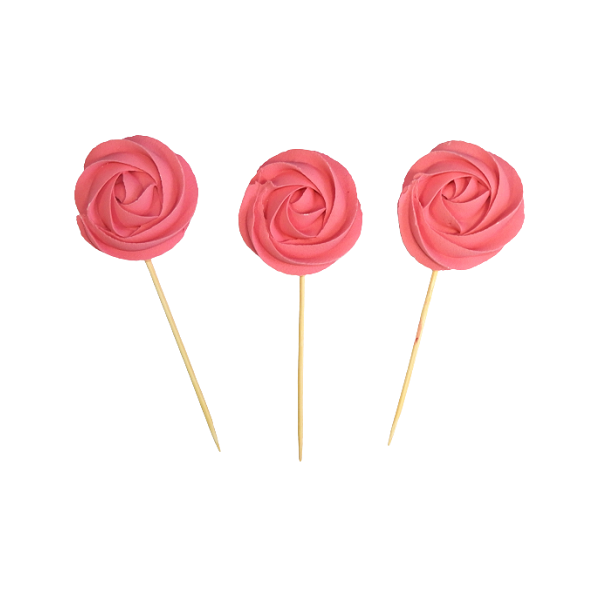 Lace - pink meringue 3 pcs