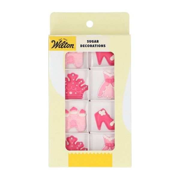 Csokoládé dísz készlet Hercegnő 8 db