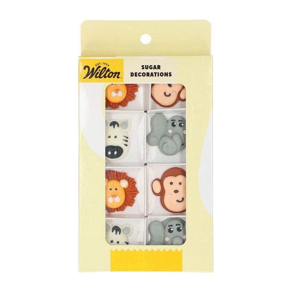 Szafari csokoládé dekorációs készlet 8 darabos