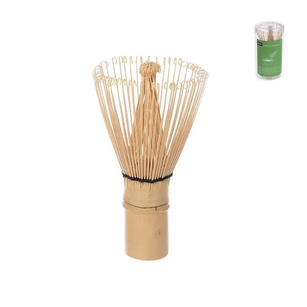 Metlička bambus Matcha tea 10,5 cm