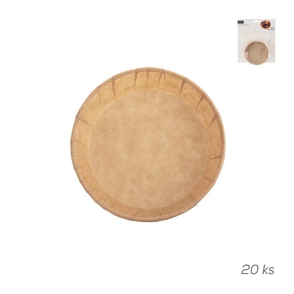Törtchenform aus Papier, 10,5 cm, 20 Stück