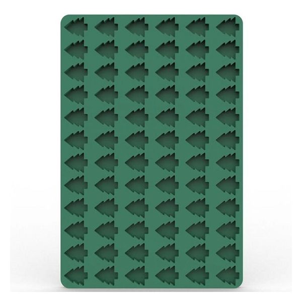 Forma silikón stromčeky 72 ks