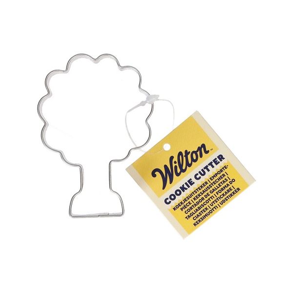 Vykrajovátka listnatý strom nerez 7 cm