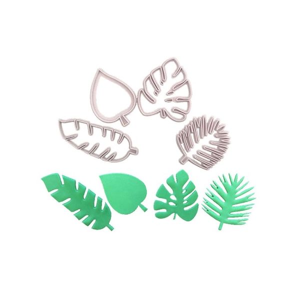 Vykrajovačka listy plast 4 ks