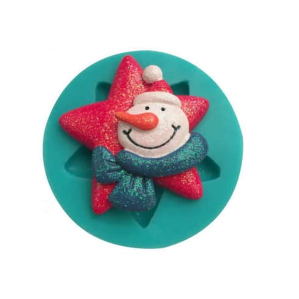 Silikon-Schneemannform