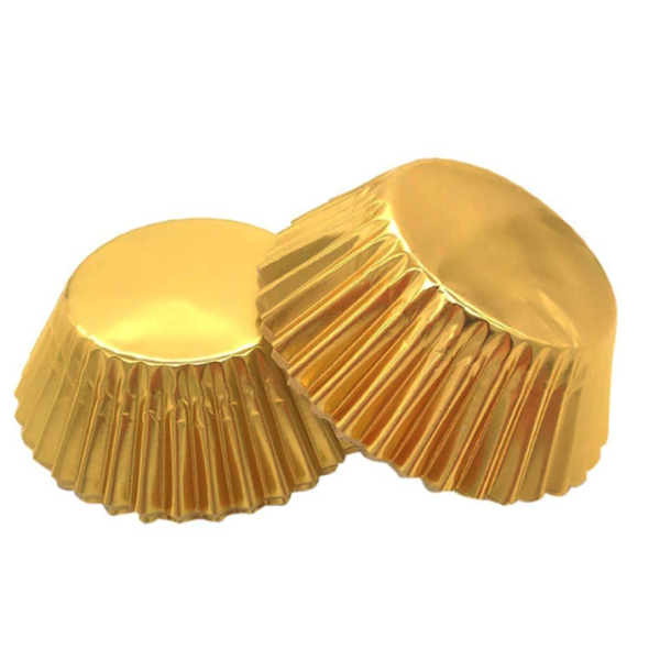 Goldene Pappbecher 5/7 cm, 20 Stück