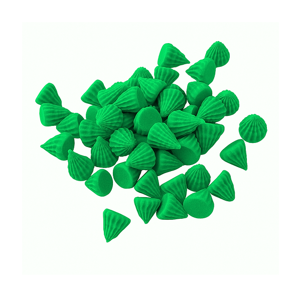 Green meringue sprinkles 50 pcs