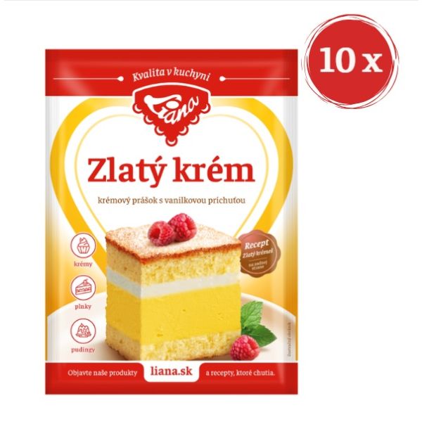 XXL balenie - Zlatý krém Liana 40 g