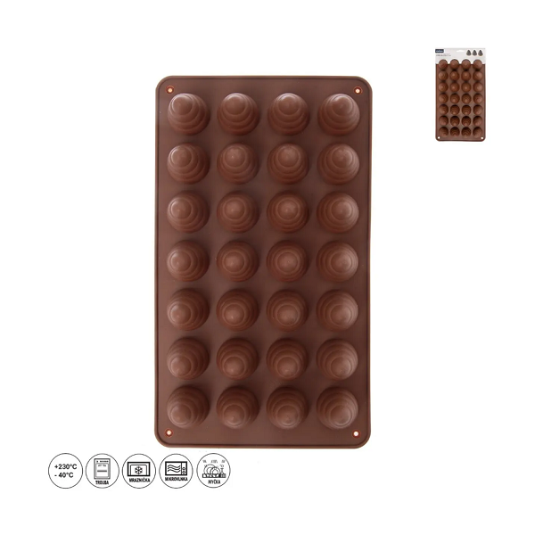 Silikonowa forma w kształcie ula na 28 sztuk