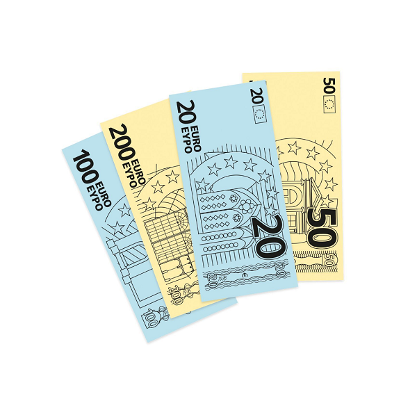 Detské bankovky - oblátky 10 ks