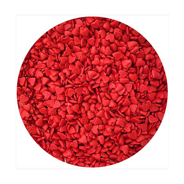 Szórószivecskék piros mini 5 mm 30g