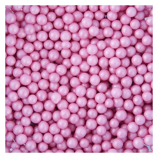 Koraliki posypkowe różowe 7 mm 50g
