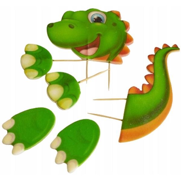 Dinosaur green candy insert