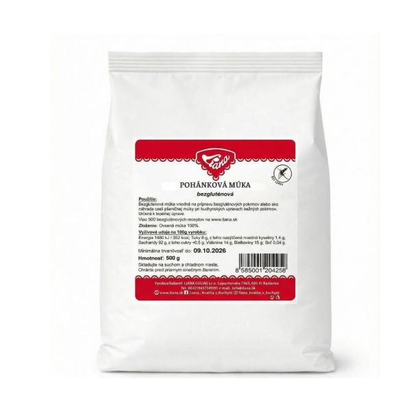 Buckwheat flour gluten-free whole grain 500g