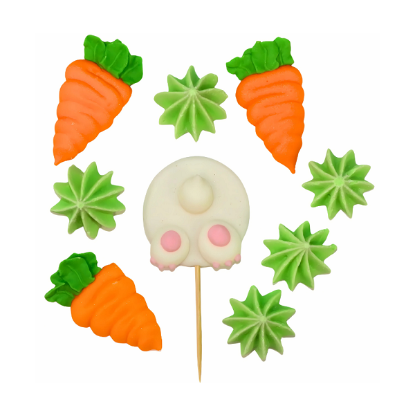 Rabbit, carrot and meringue pie 9 pcs