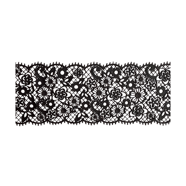 Fekete cukorcsipke 3 db