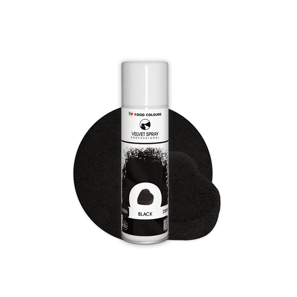 Velúr spray fekete 250 ml