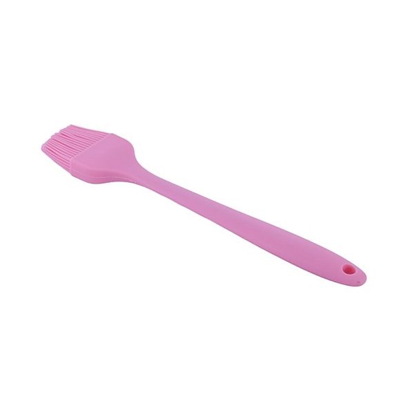 Silicone butter knife 26 cm pink