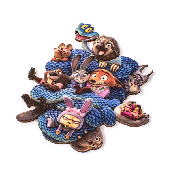 Rzeźba w drewnie Zootropolis 2