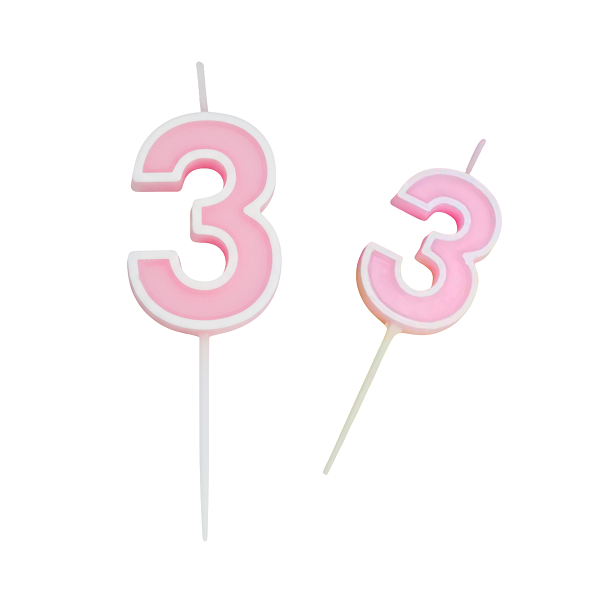 Rózsaszín gyertya 1-6. szám Rózsaszín gyertya 3. szám