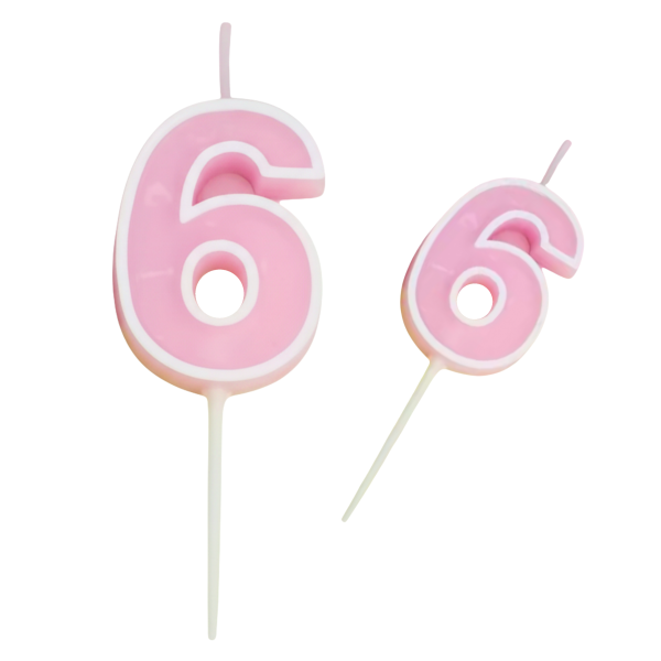 Rózsaszín gyertya 1-6. szám Rózsaszín gyertya sz. 6