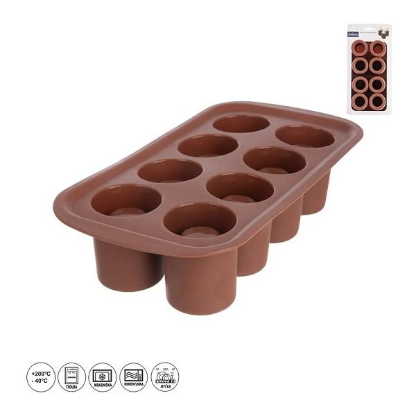 Szilikon forma likőrös pitehez 8 db