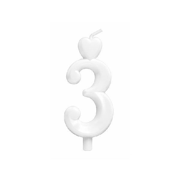 Sviečky biele Sviečka biela č.3