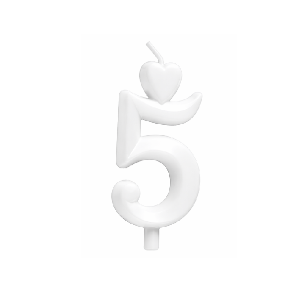 Sviečky biele Sviečka biela č.5