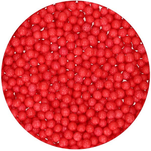 Sprinkle Soft Pearls Medium Red red pearls 80g
