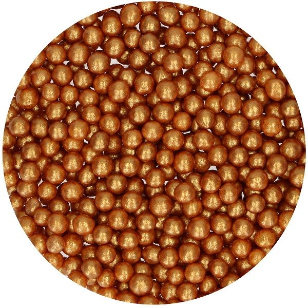 Posyp Soft Pearls Medium Gold zlaté perličky 60g
