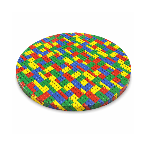 Podložka extra hrubá lego (kocky) 30 cm