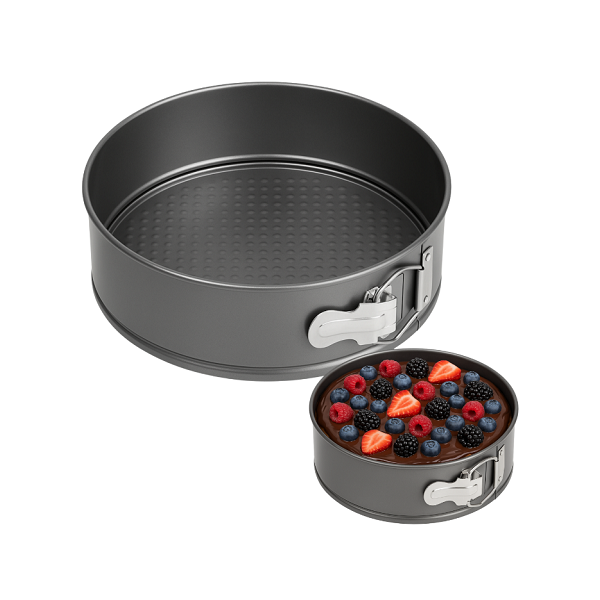 Zusammenklappbare runde Metallform 24 cm